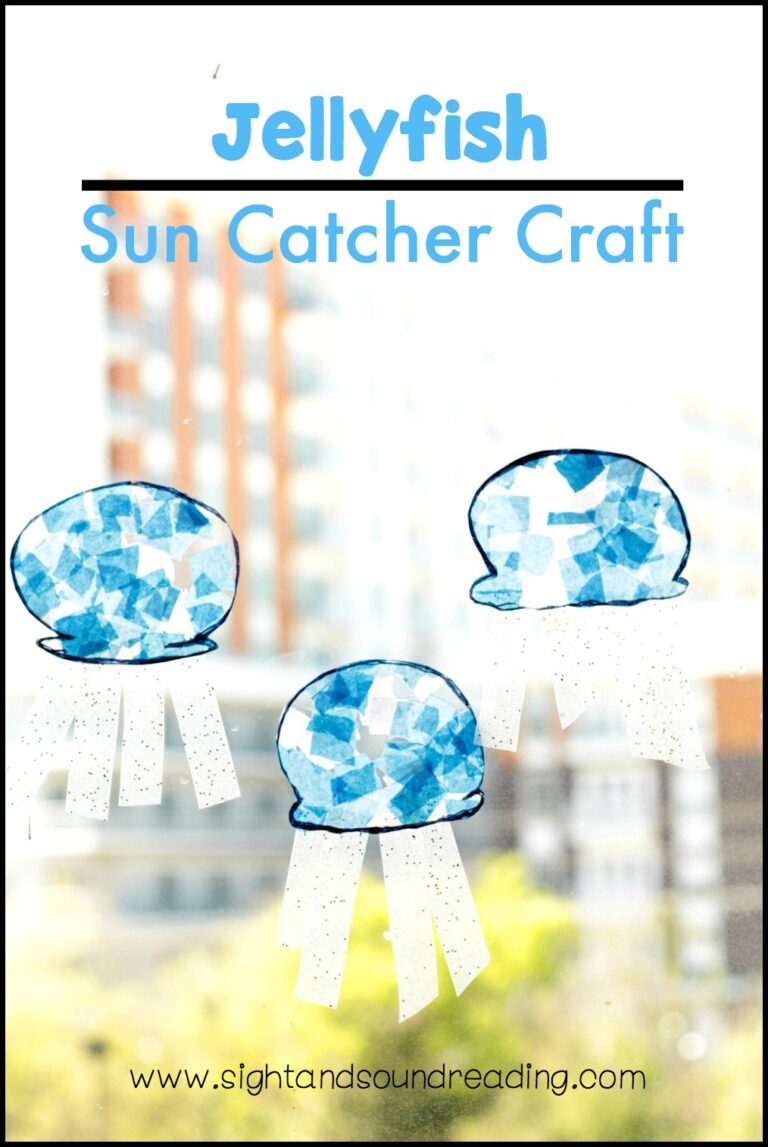 Letter J Jelly Fish Crafts