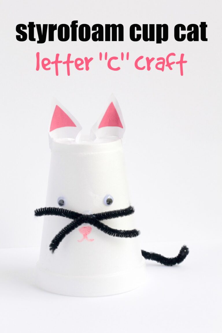 Letter C Craft: Cat