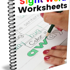 Sight Word Worksheets for Kindergarten
